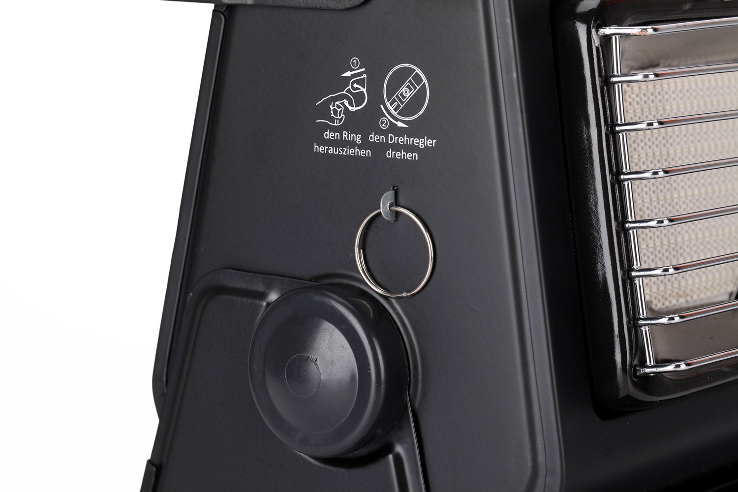 IMEX - Calefactor de gas cerámico para exterior, tiendas de campaña, camping, 1,3 kW