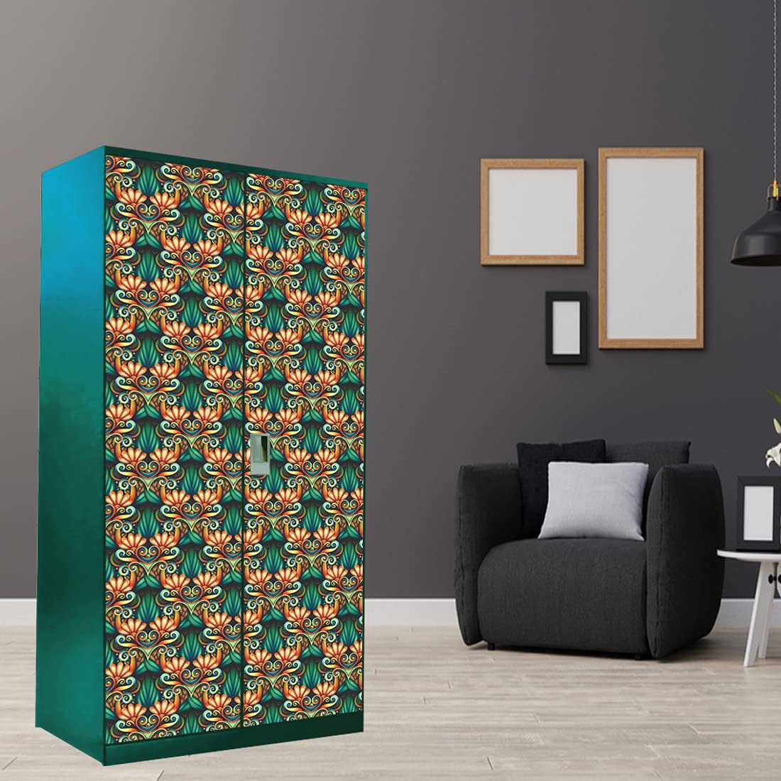 WallWear Wall Sticker Model(CreativeEraAlmiraExtra Large Size(99x213) cm for Walls/Doors