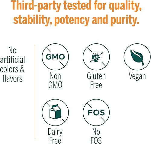Miniatura 5 de Genestra Brands HMF Neuro Capsule - Probióticos para mujeres, hombres y niños - para la salud intestinal - 60 cápsulas