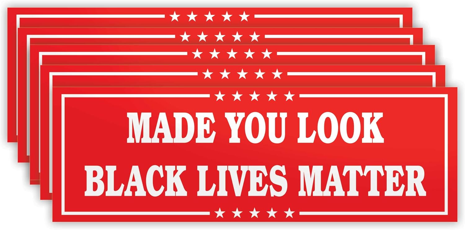 Function - Black Lives Matter Red Car Truck Bumper Magnet (5 Pack)