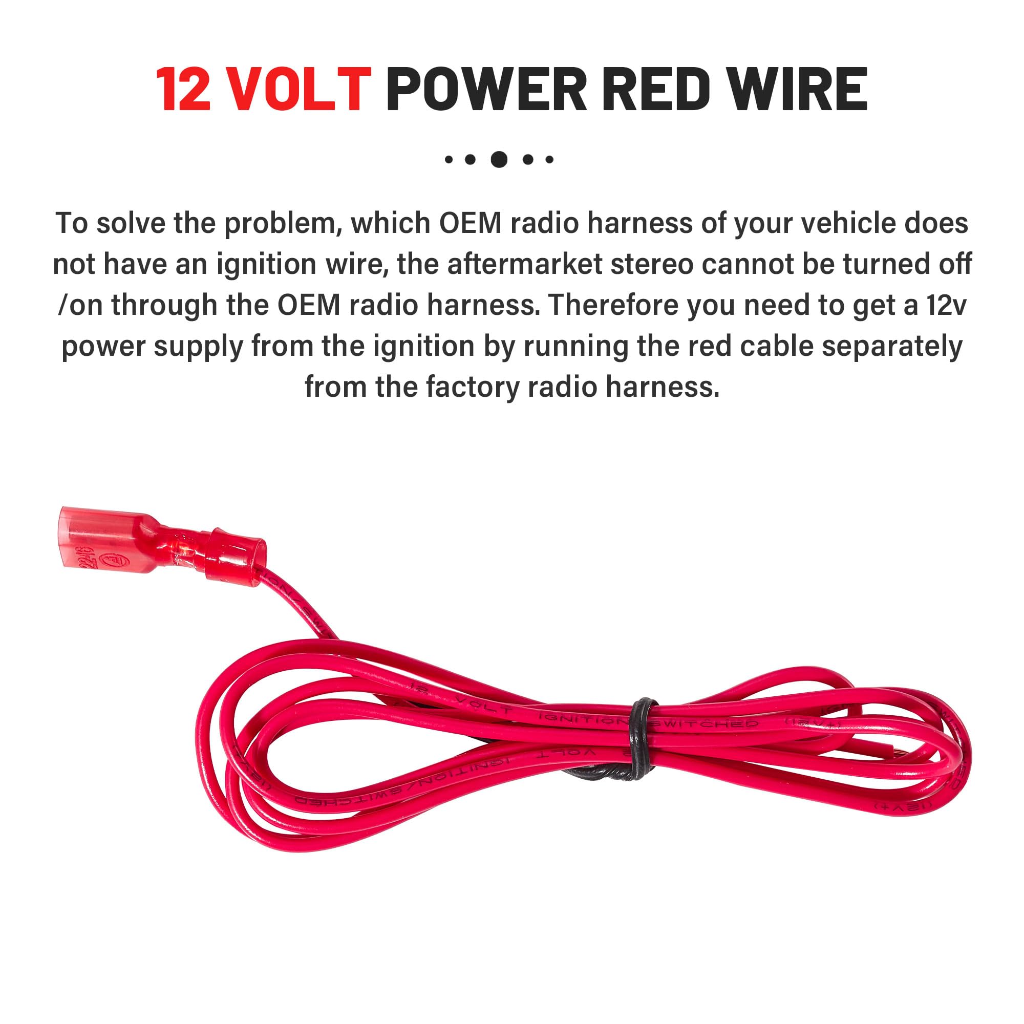 RED WOLF Cablaggio Radio Universale Compatibile Con Chevy GMC Express Savana Buick 2006-2017