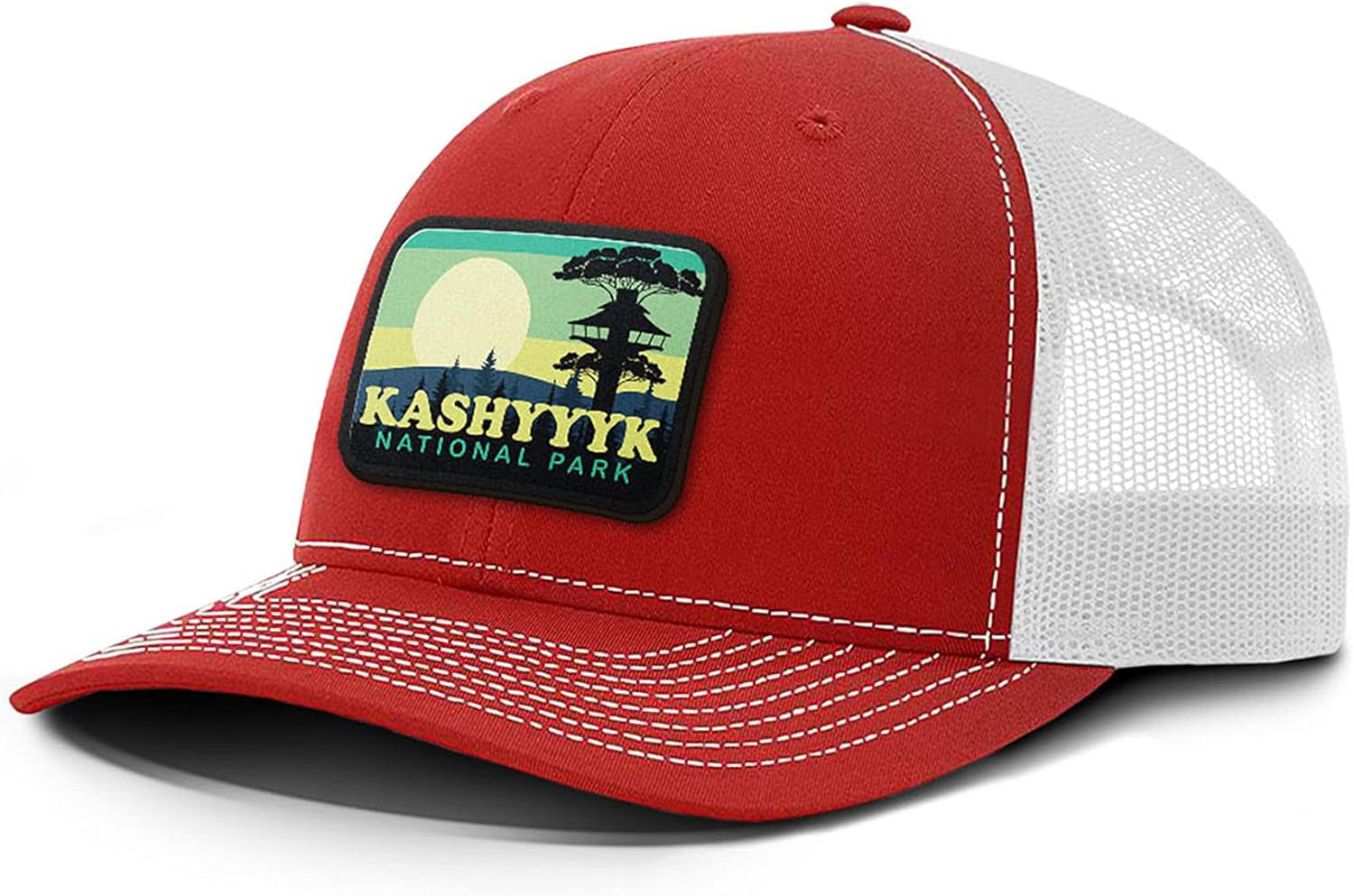 Kashyyyk National Park Back Mesh Hat - Kashyyk Patch Baseball Cap for Mens & Womens Mesh Adjustable Snapback