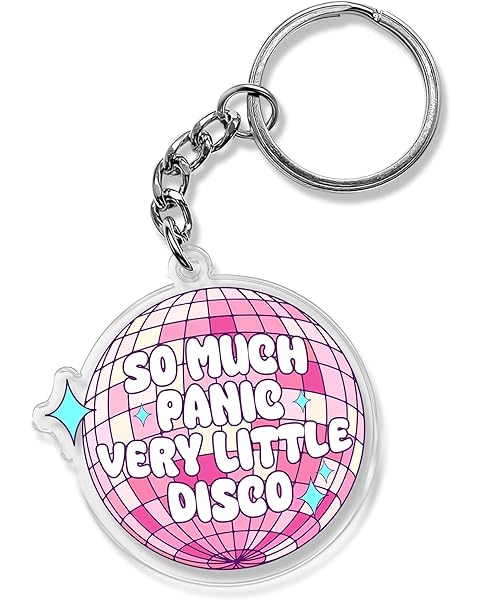 QUINNIAN Funny Quote Keychain 2 Inches Dark Humor Sarcastic Sarcasm Acrylic Material, Key Ring Accessories