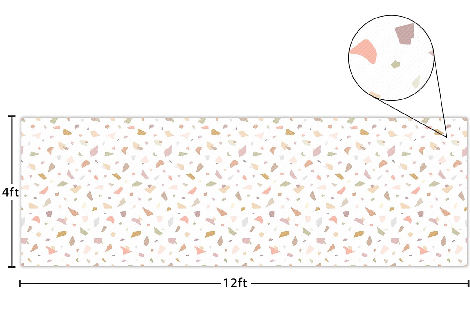 Teacher Created Resources Terrazzo Tones Better Than Paper® Bulletin Board Roll (TCR77439)