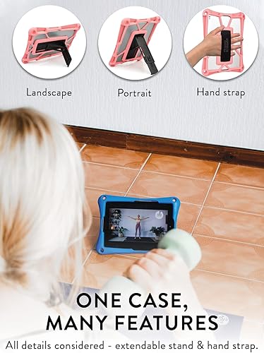 Miniatura 4 de Cooper Trooper - Funda resistente para tabletas de 7.9, 8, 8.4, 8.7 y 8.9 pulgadas  Funda protectora resistente a prueba de golpes para niños, bolsa