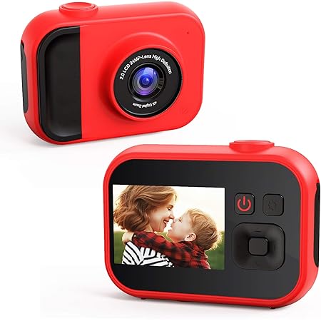 Amazon Co Jp 子供用カメラ Tondozen子供用デジタルカメラ キッズカメラ 2400万画素 1080pビデオカメラ Mp3プレイヤー スビーカー内蔵 Usb充電 誕生日プレゼント 32gb Sdカード付き 日本語取扱説明書 おもちゃ