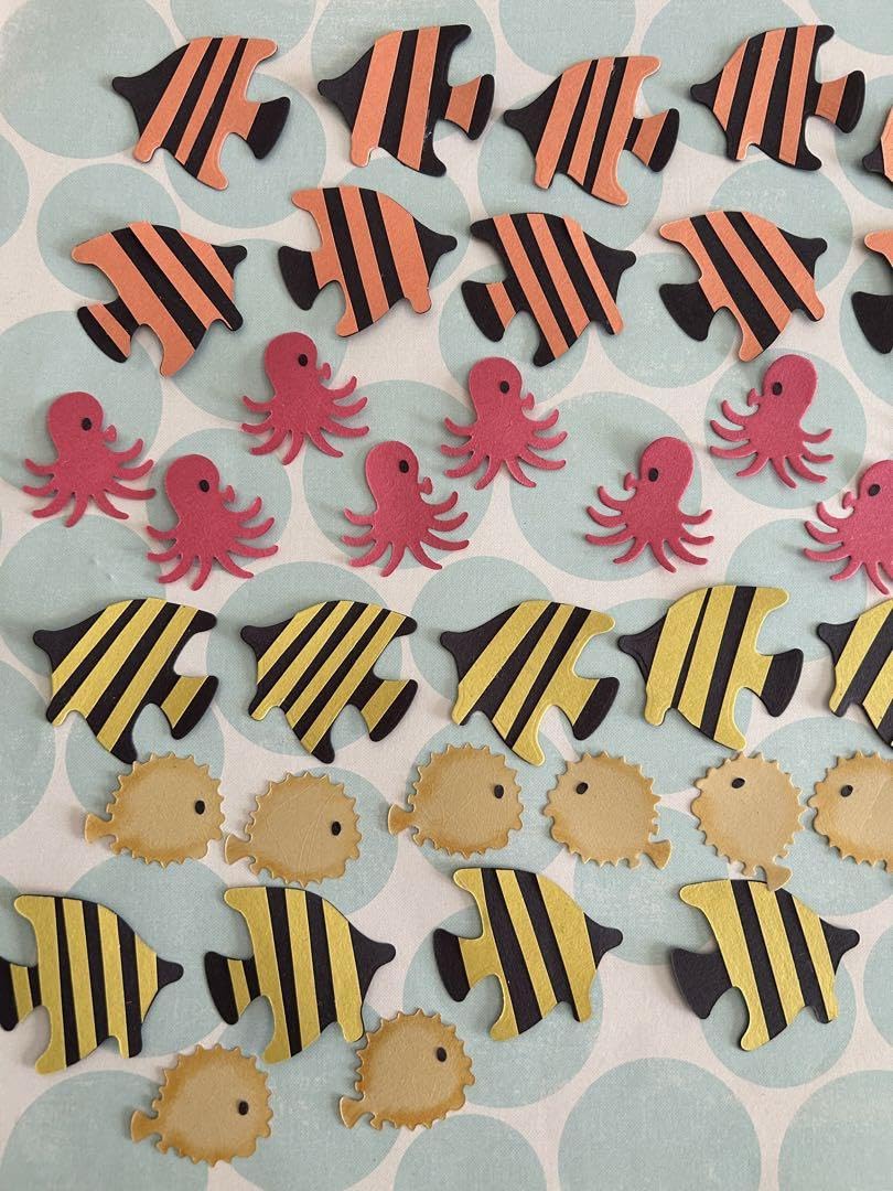 海の生き物① サンプル ♡ クラフトパンチ ダイカット アルバム飾り Amazon.co.jp: クラフトパンチ 海の生き物① ダイカット : 文房具