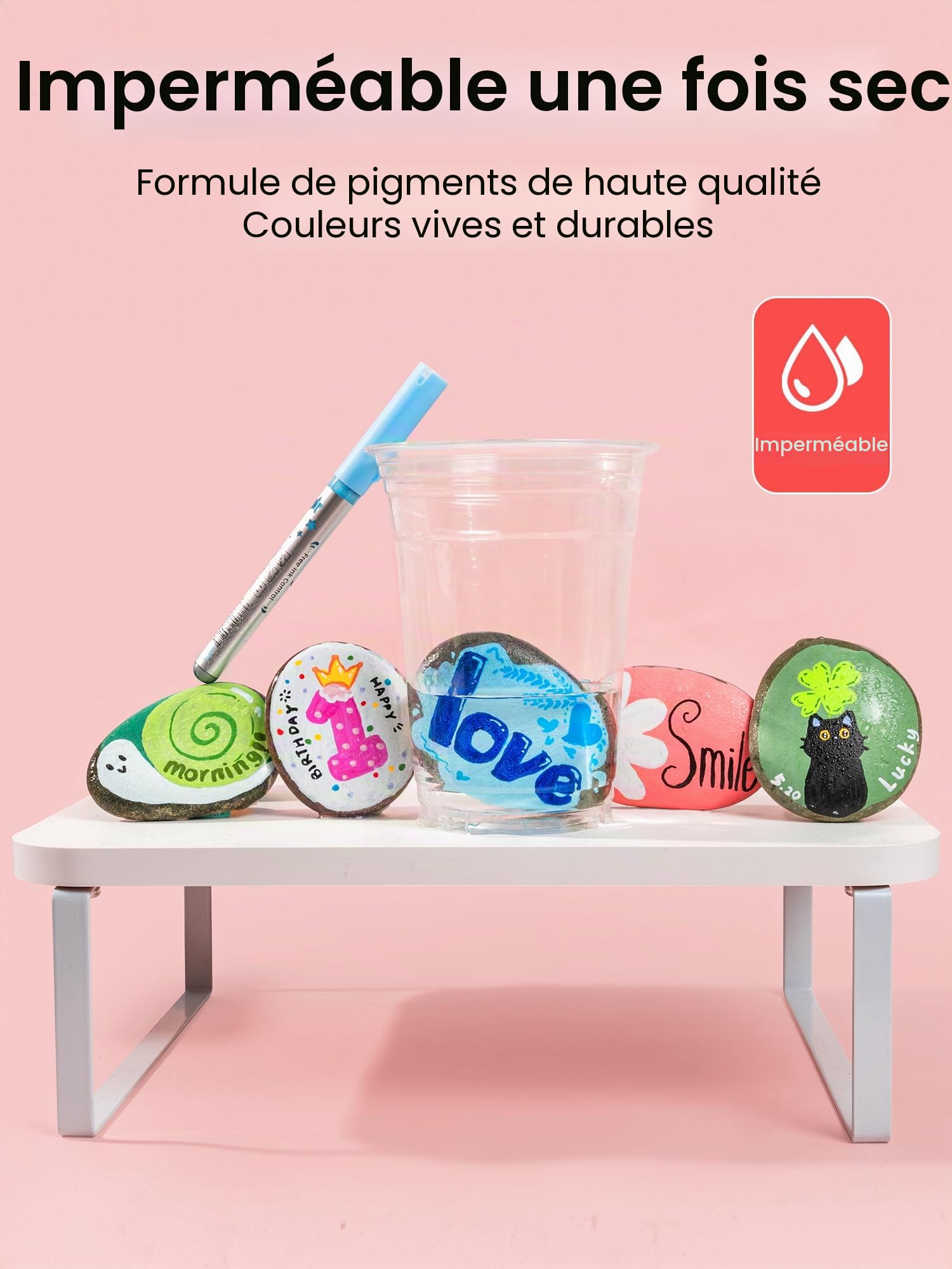 Woomer Marqueurs Acryliques 72 Couleurs