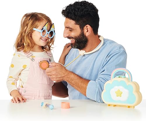 Miniatura 7 de Bluey Cloud Bag - Juego de médico con 7 piezas de juego