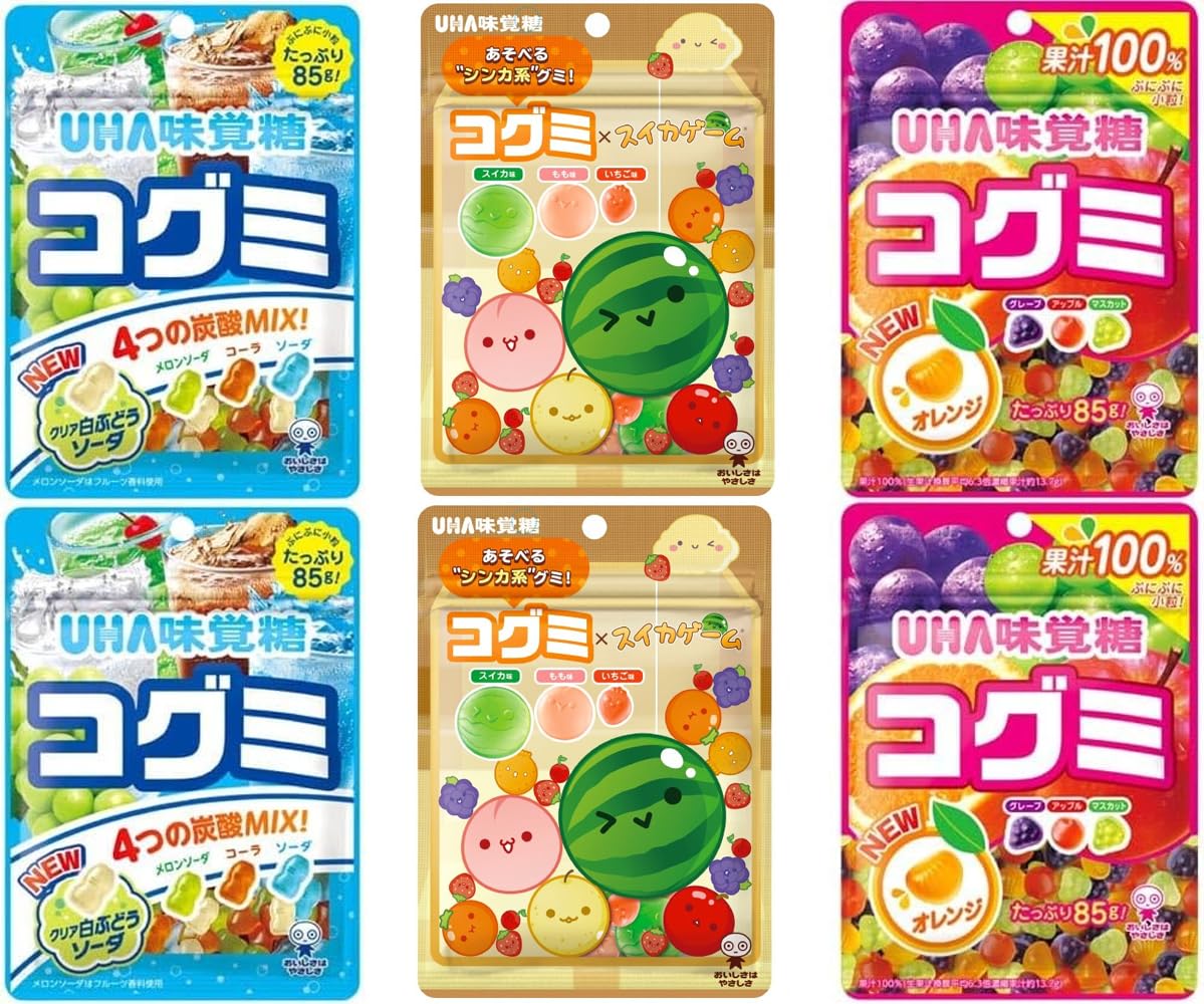 Amazon | RR コグミ3種6個セット（3種x2個） | RR Candy Factory