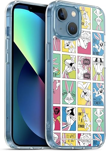 Miniatura 108 de Head Case Designs Funda de gel suave con licencia oficial de Looney Tunes Retro Bugs Bunny compatible con Apple iPhone 11 Pro Max Retro,Blanco y
