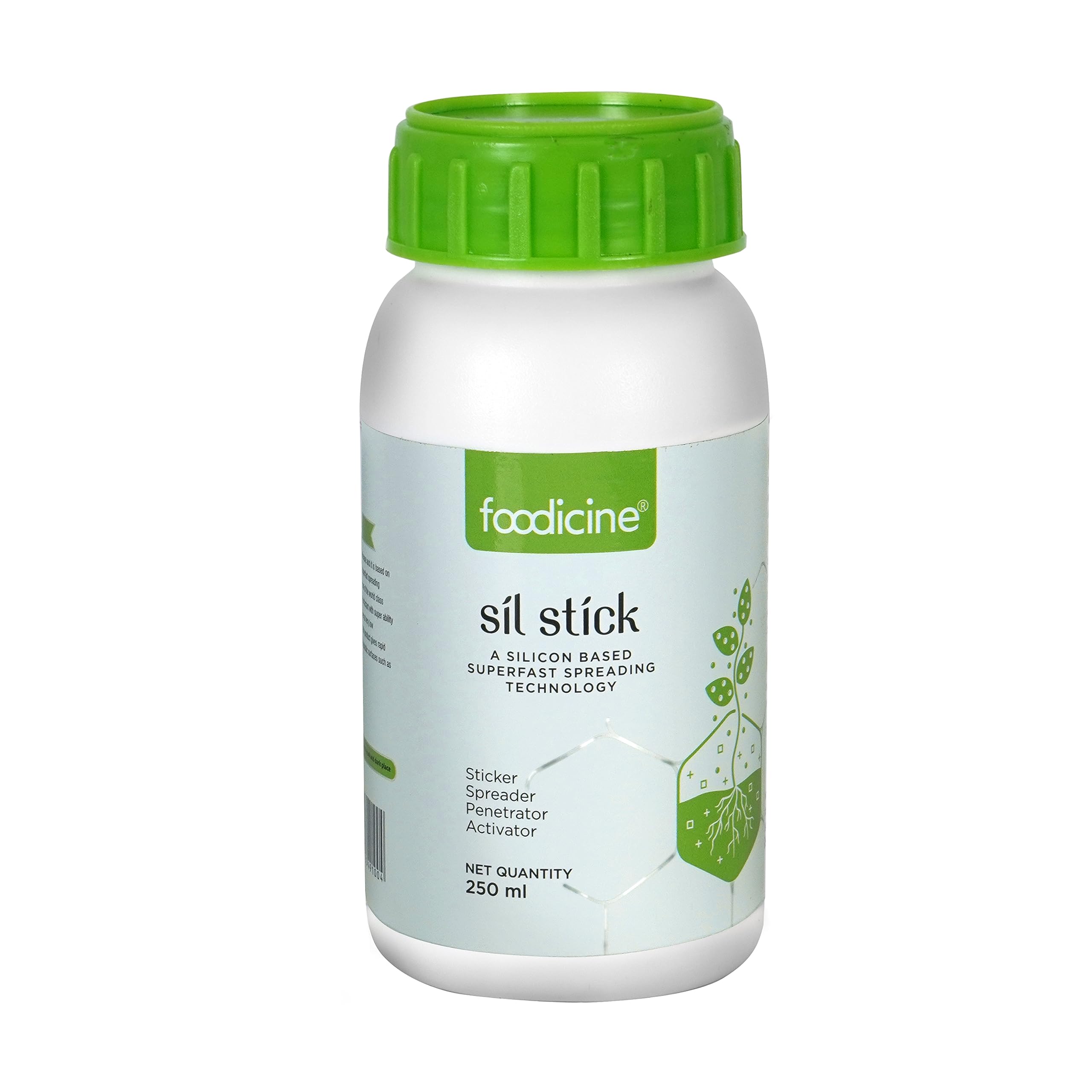 Foodicine Sil Stick 250 ML | Agricultural Sticking & Wetting Agent for Enhanced Indoor & Outdoor Plant Growth - Ideal for Fruits, Vegetables, Ornamentals, Grasses, and Agriculture Crops (B0CHY78QVH) Amazon Price History, Amazon Price Tracker