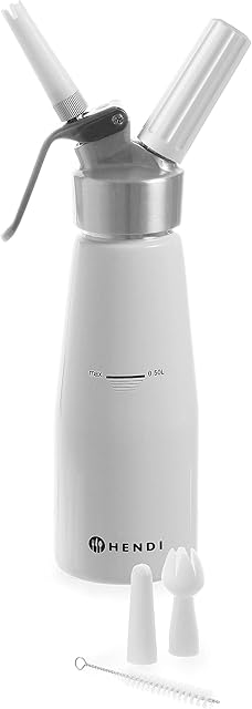Hendi 588369 Hendi Kitchen Line Cream Dispenser 0.5 Litre White