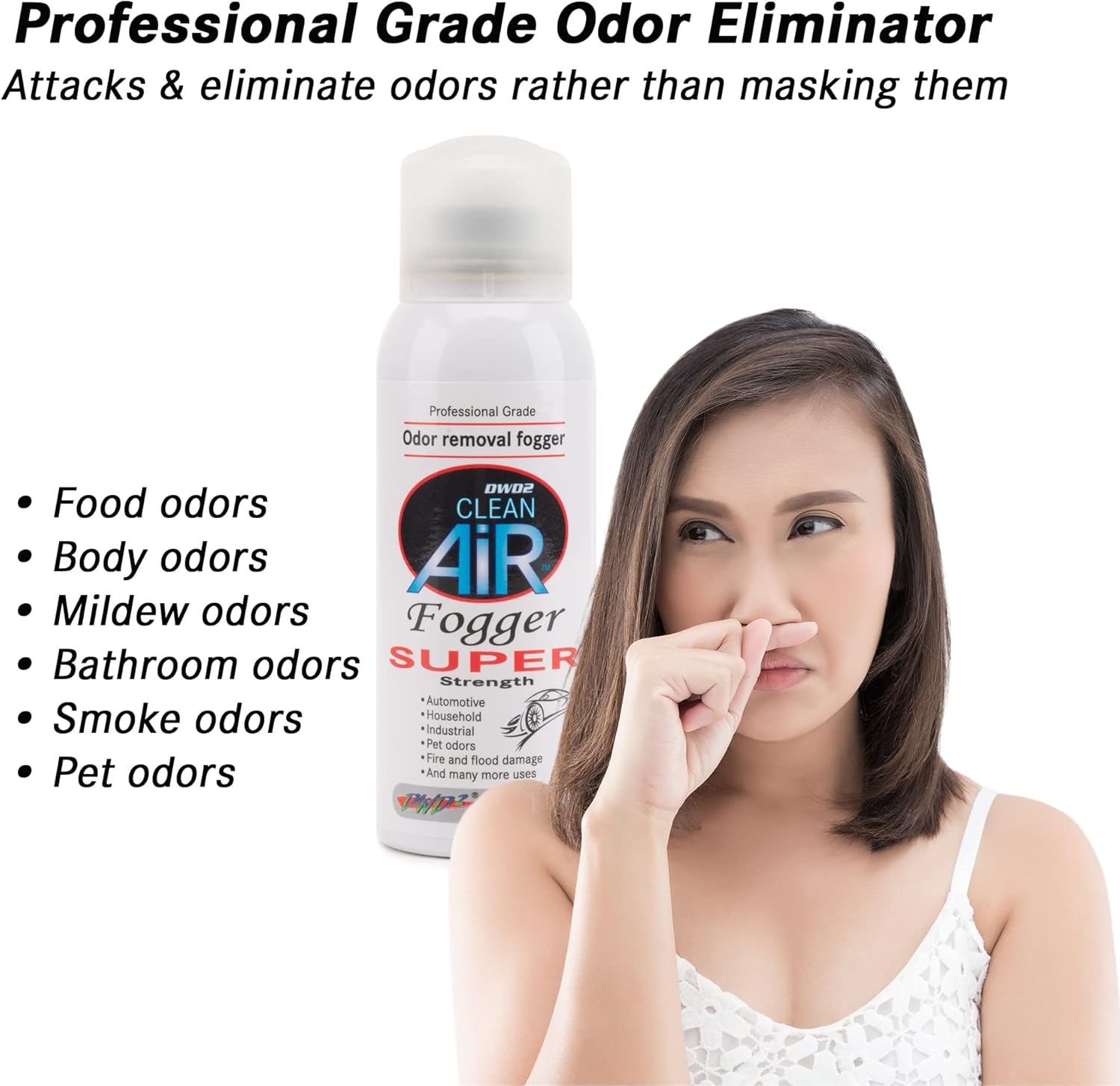 DWD2 Clean Air Total Odor Elimination Bundle for Organic and Inorganic Odor Control