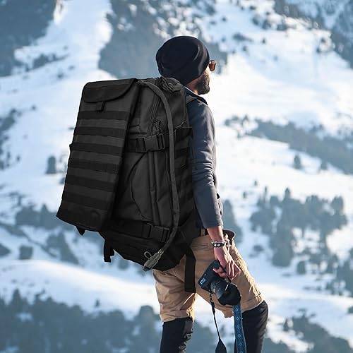 Miniatura 7 de Mochila táctica MOLLE Hydration Pack Carrier con vejiga de agua de 3L