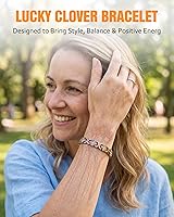 Vista 2 de Jecanori Pulseras de cobre para mujer, pulsera magnética de cobre puro