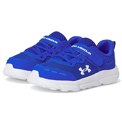 Under Armour Kids Assert 10 Alternate Closure Sneaker (Toddler) Boys Shoes Team Royal/Black/White