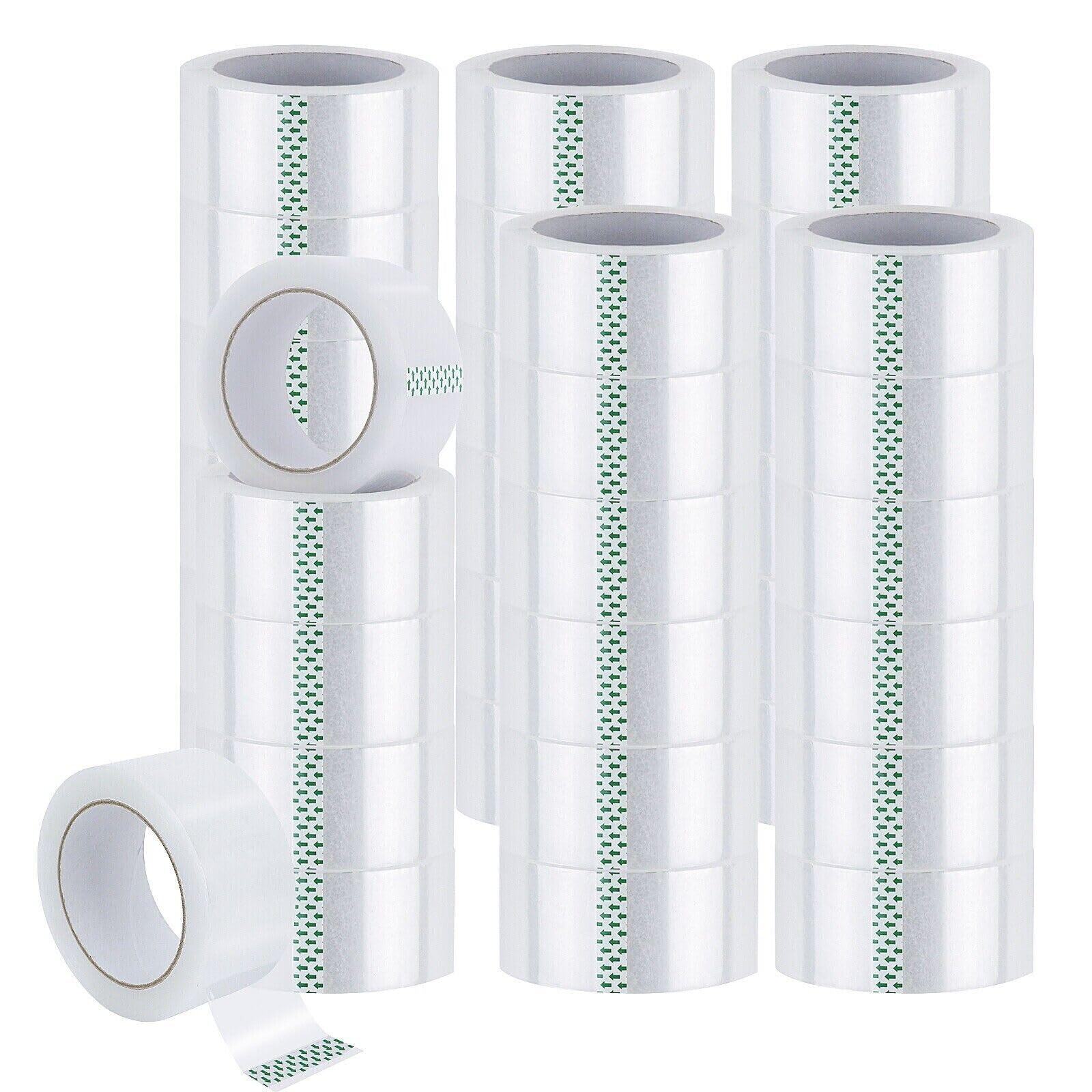 GERRIT 36 Rolls Clear Carton Sealing Packing Tape Box Shipping 2 mil 2