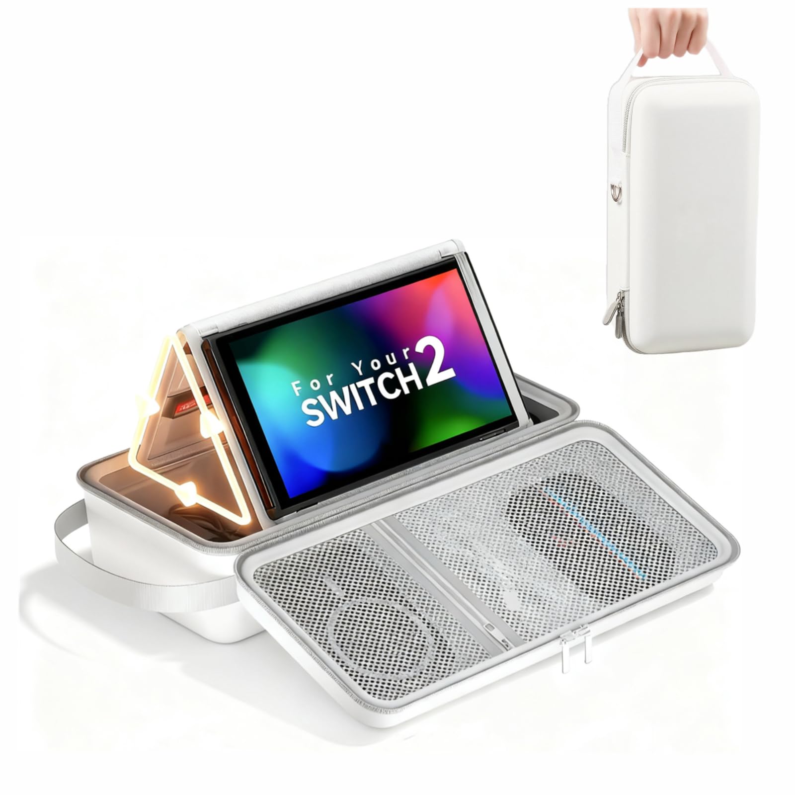 Amazon | Switch 2用キャリングケース 完全保護EVAハードシェル収納