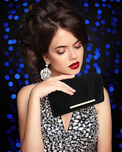 Miniatura 3 de TINDTOP Bolsos de mano para mujer, bolsos de noche para formal, boda, fiesta, cóctel, graduación, bandolera, sobre, hombro, bolsa de hombro