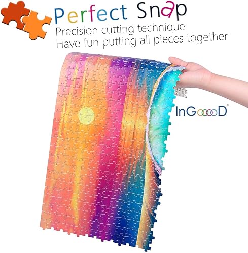 Miniatura 3 de Ingooood - Rompecabezas de 1000 piezas para adultos- Serie tranquila juguetes de entretenimiento para adultos, graduación especial o regalo de