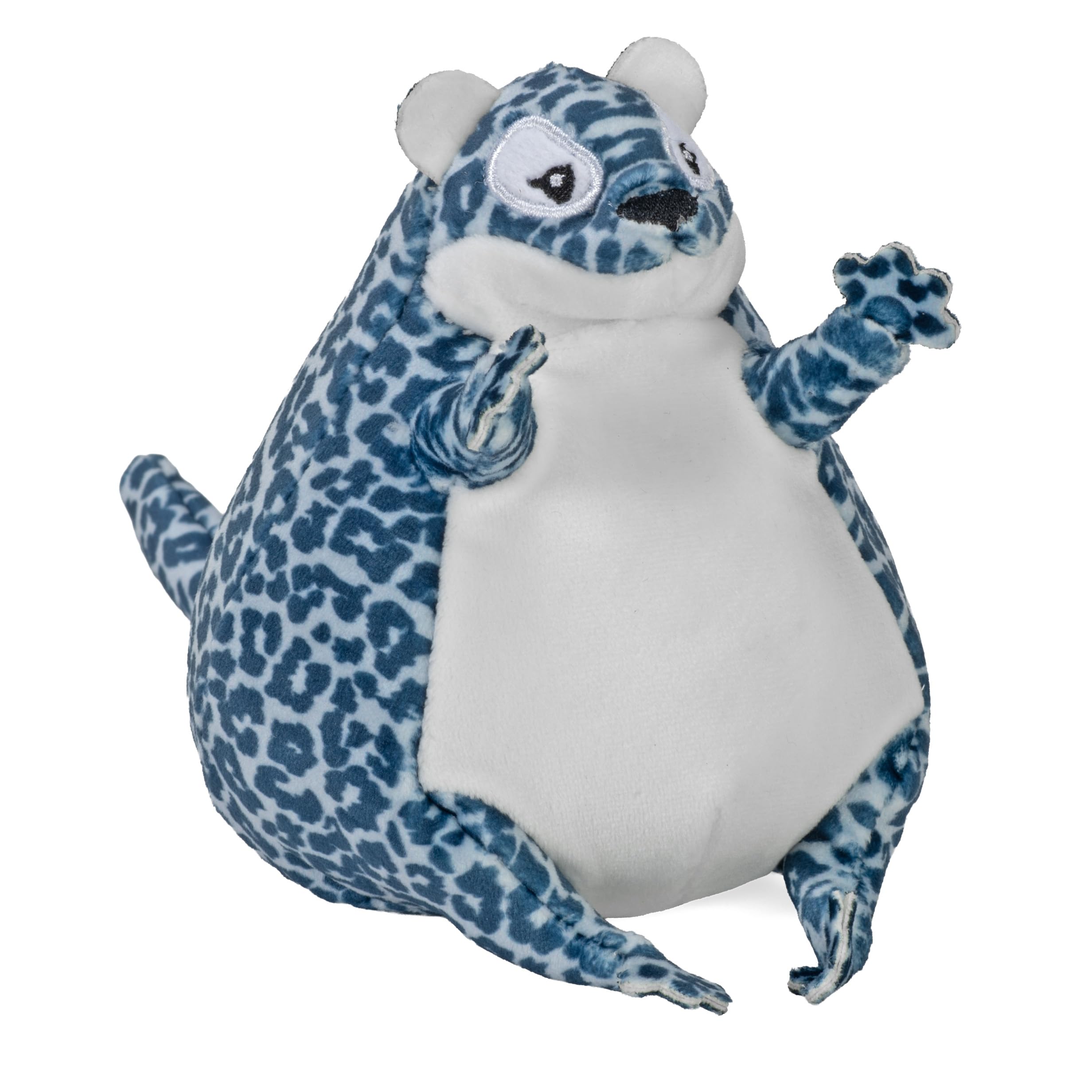 Wild Republic Flipkins Snow Leopard, Stuffed Animal, 5 Inches, Plush Toy, Fill is Spun Recycled Water Bottles