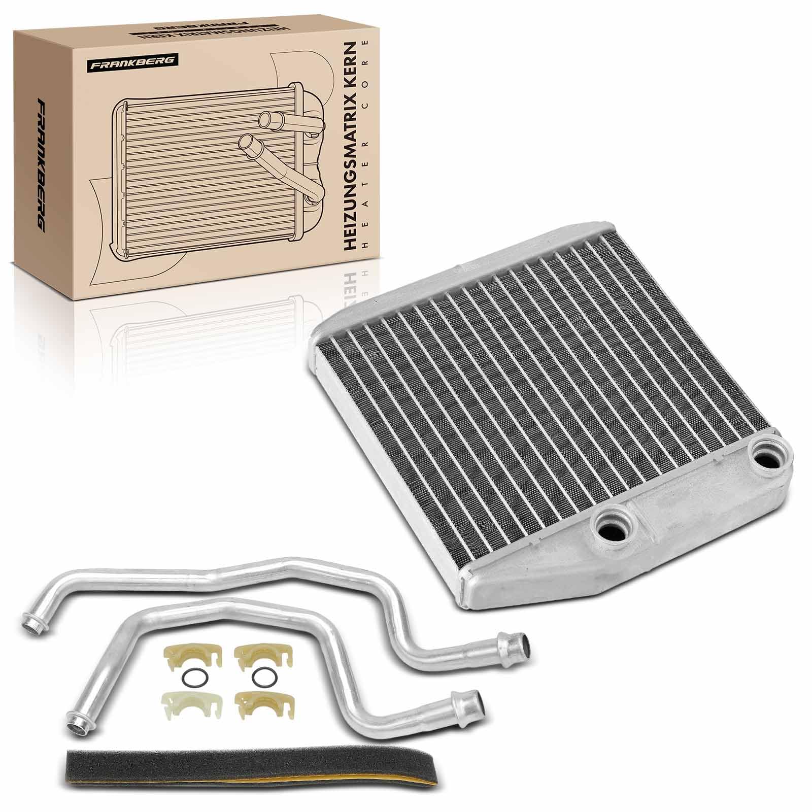 Frankberg Scambiatore di calore Riscaldamento interno Compatibile con Corsa D S07 1.2L Corsa D S07 1.0L Corsa D S07 1.4L Adam M13 1.4L Adam M13 1.2L Replace# 55702423