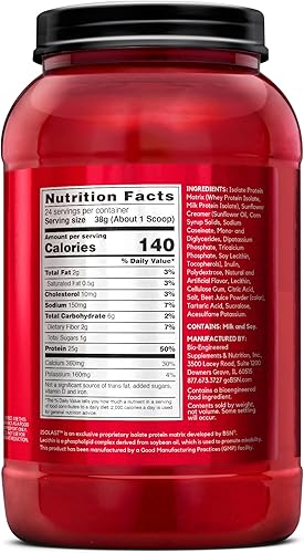 Vista 36 de BSN SYNTHA-6 - Bebida aislada de proteína en polvo, helado de vainilla, 4.0 libras (48 porciones)