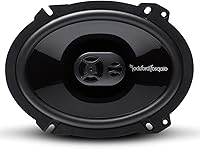 Vista 2 de Bocinas coaxiales Rockford Fosgate Punch de 3.5 pulgadas, rango completo, 15 x 20 cm, Negro
