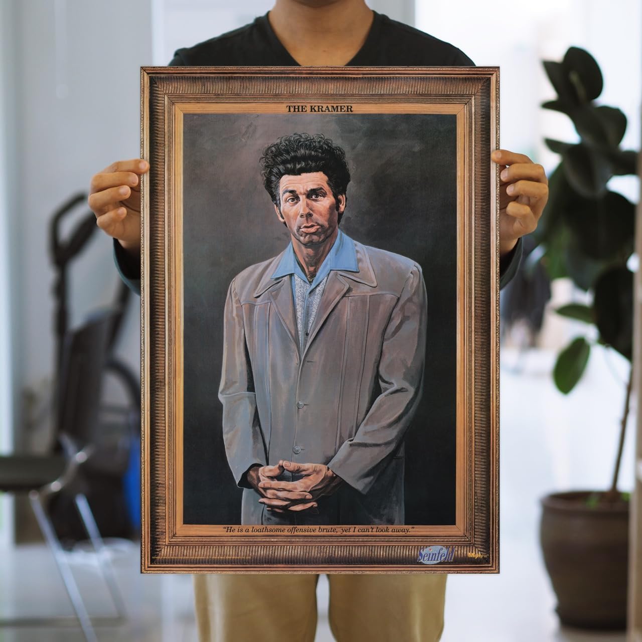 MIGHTYPRINT Seinfeld – The Kramer Painting Inspired Print - Durable 17” x 24 Wall Art – NOT Made of Paper – Officially Licensed Collectible MP17240910