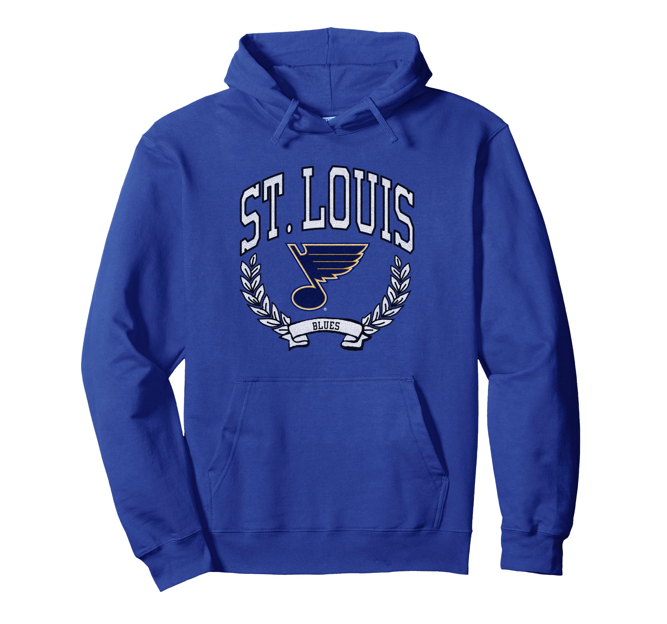St. Louis Blues Vintage Victory Royal Officially Licensed Pullover Hoodie