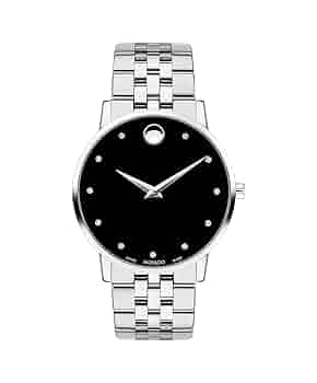 Amazon | Movado ミュージアムクラシック、ステンレススチール