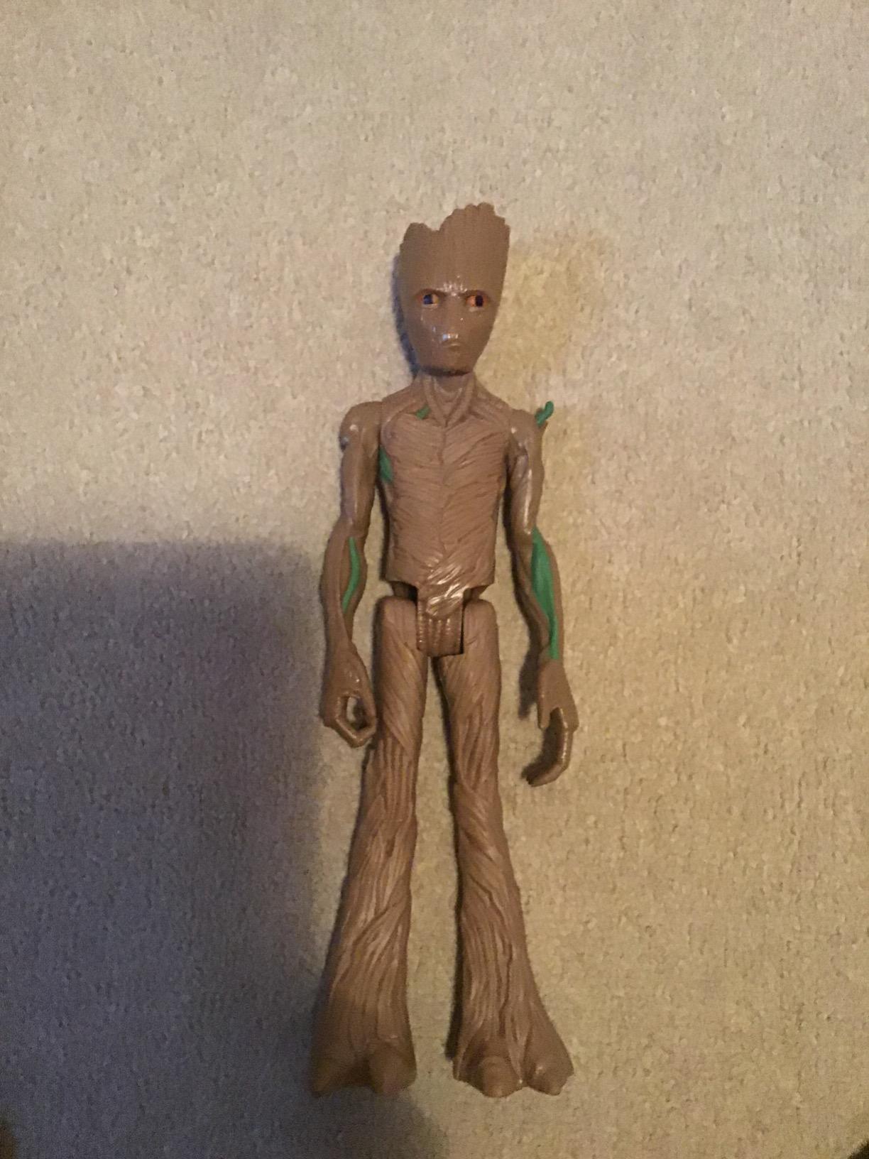 Marvel Groot Titan Hero Series 30cm Con Porta Power FX – Avengers Infinity War - 3