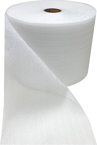 Miniatura 5 de Uboxes Rollo de espuma de 320 pies x 12 pulgadas de ancho cojín de 1/16 de grosor - 12 perforaciones, blanco, FOAM11622512