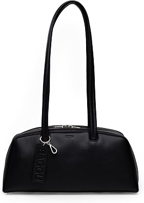 BAGGU Recycled Leather Bowler Bag