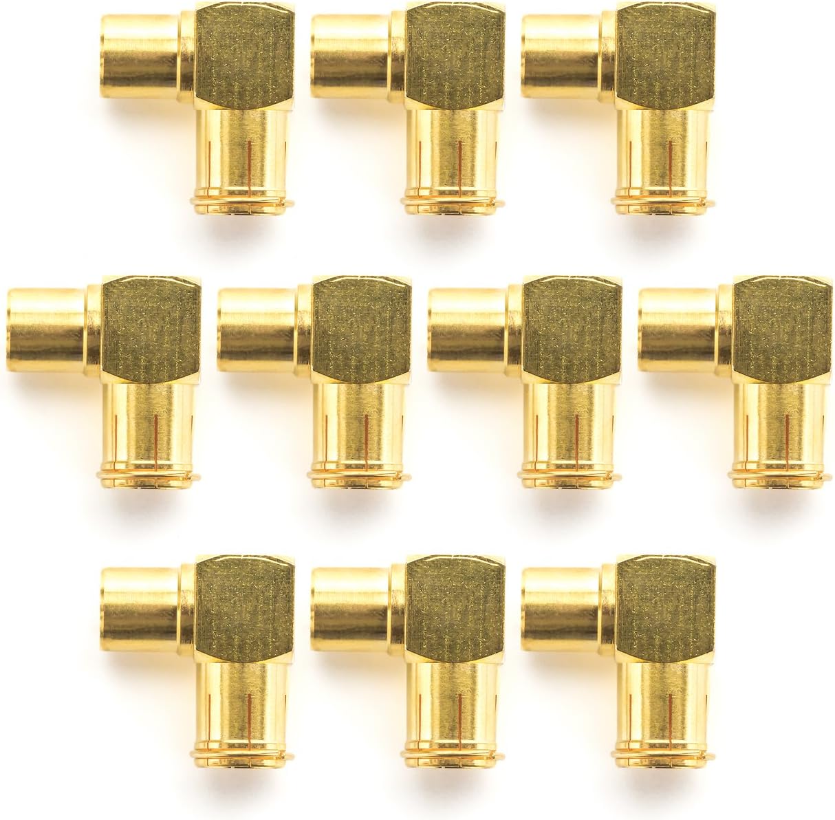 deleyCon TV & Sat Adapter, Gold, 10x TV Winkel - Image 5
