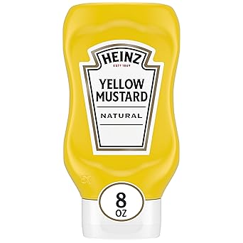 Heinz Yellow Mustard, 8 oz Bottle