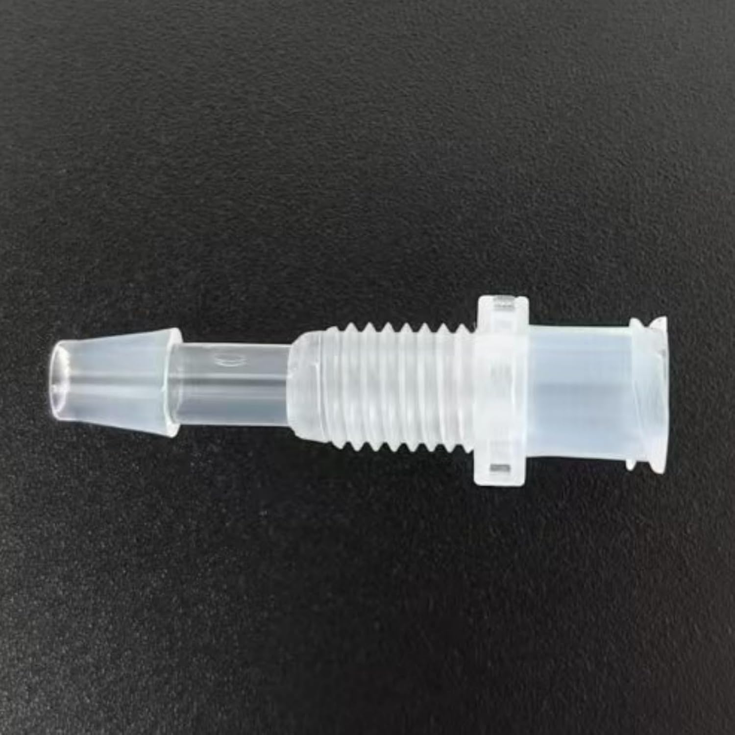 5/32'' Female Bulkhead Luer Lock to Hose Barb Connector, 1/4-28 UNF Male Threaded, Multi-piece Luer Thru-Bulk Adapter for Aquarium Fuel Gas Liquid Air PP Fittings + PC Nut Sets Luer 100pc/pk