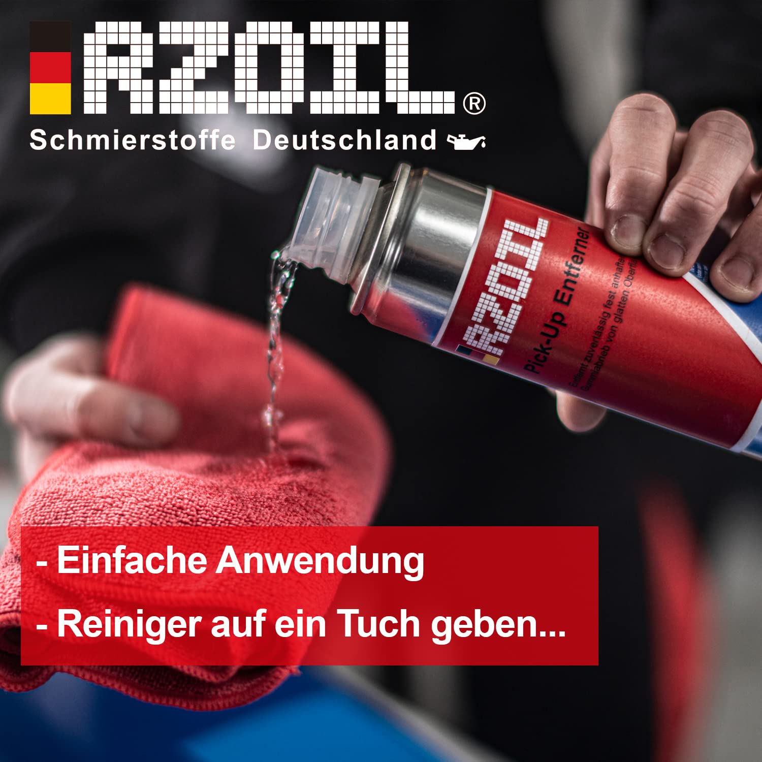 RZ85M Pick-Up Entferner | Gummiabrieb Entferner | Lackreiniger | Etikettenentferner | Klebstoffrestentferner | Folienablöser | 300 ml Dose