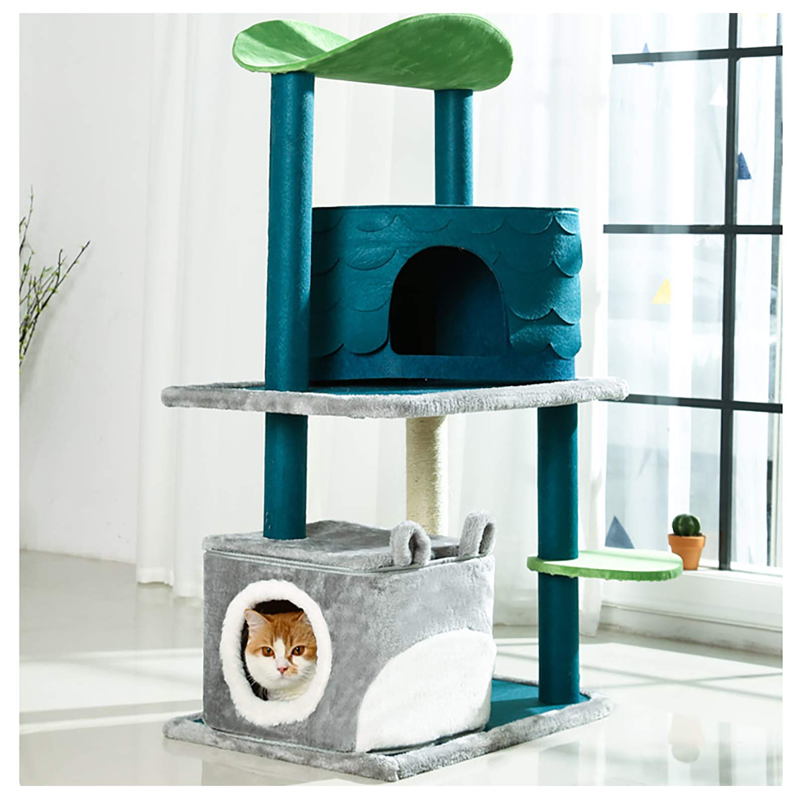 family cats　1001 Miniature Grey Mother Cat and Kittens for Dollhouses [FAL