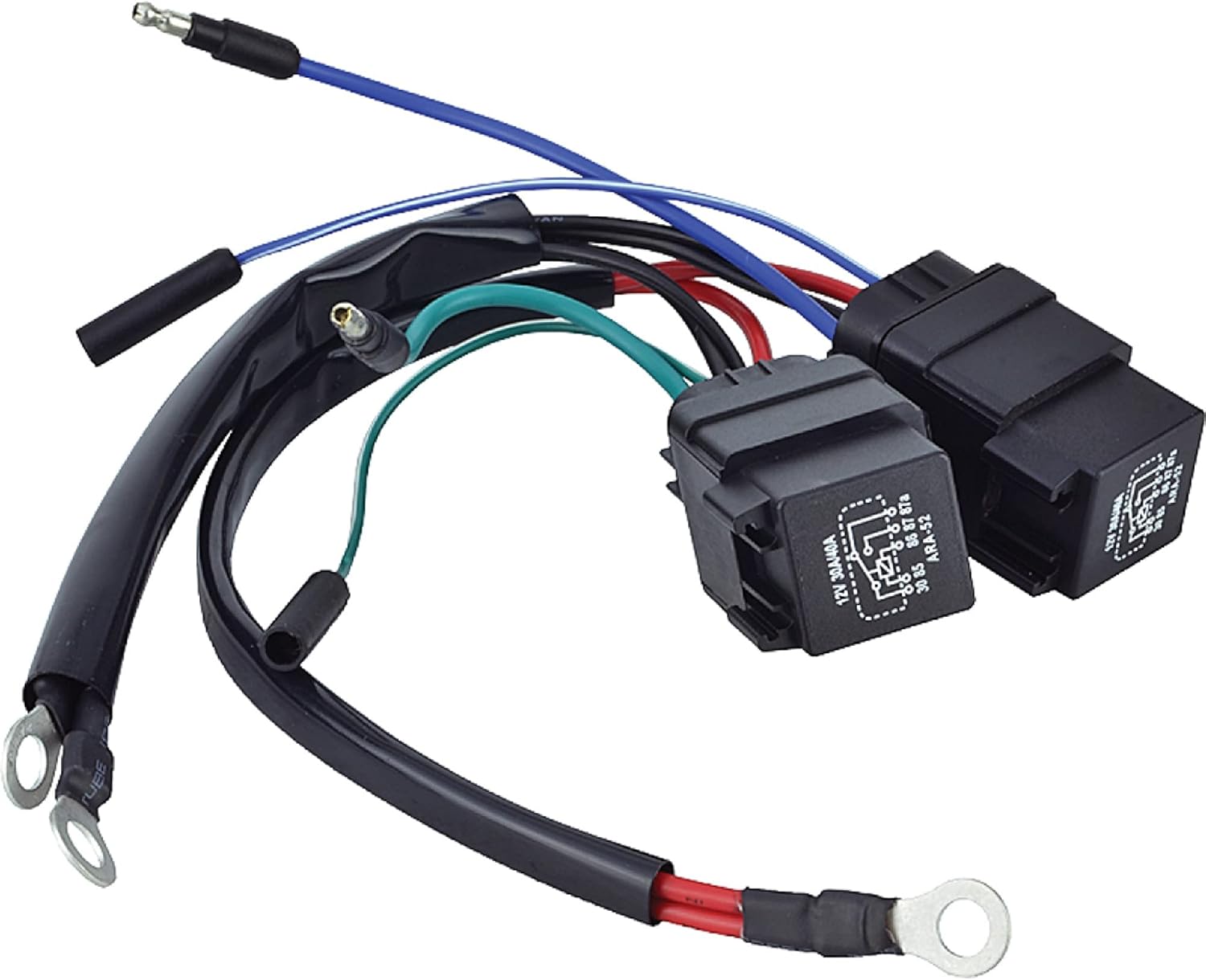 DB Electrical 113-22005 Wiring Harness Compatible with Various Tilt Trim Motors - Replaces OEM Part Numbers: Arrowhead, J&N 113-22005 - Converts Compatible 3-Wire Tilt & Trim Motors to 2-Wire