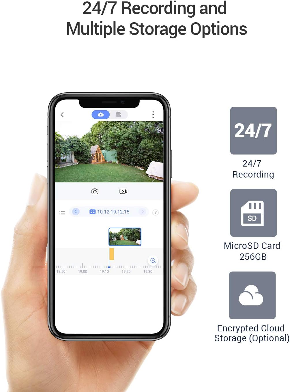 Authеntіс Crаzу Dеаlѕ EZVIZ Outdoor Security Camera Turret WiFi H.265 1080P, 100ft Night Vision, Active Defense Siren and Strobe Light, Two-Way Talk, IP67 Weatherproof(C4W)