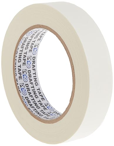 Miniatura 4 de Paquete de 1 cinta adhesiva Pro Dafting de ProTapes de papel crepé de grado industrial de 60 yardas de largo x 12 pulgada de ancho 1