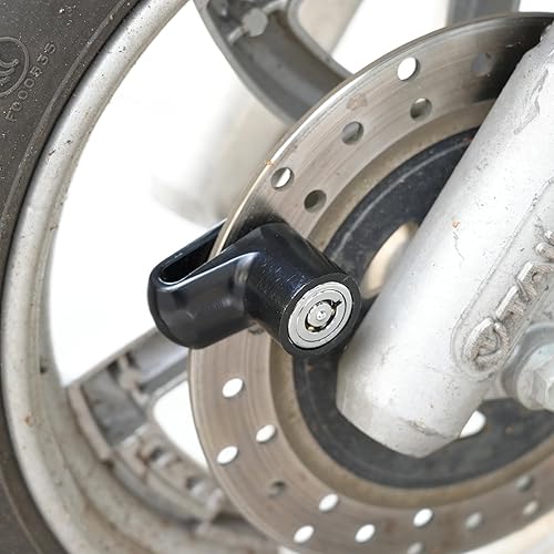 Miniatura 6 de Bloqueo de freno de disco para accesorios de motocicleta, bicicleta resistente, bloqueo antirrobo, scooter eléctrico compacto, ebike, deportes