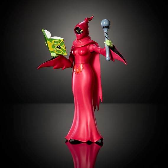Masters of the Universe Origins Action Figure Cartoon Collection Shadow Weaver, 5.5-inch 1980s Motu Princess of Power TV Sorceress, Cloak & Wand