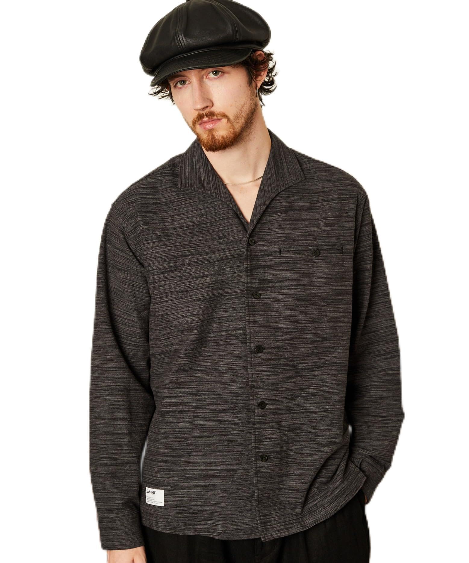 Mr.Dさま専用　Schott 長袖シャツ グレー/ブラック　S Amazon.co.jp: Schott NYC: シャツ