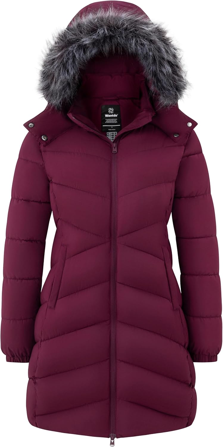 Lightweight Women’s Hooded Puffer Coat – Warm Long Jacket Lightweight Women’s Hooded Puffer Coat – Warm Long Jacket