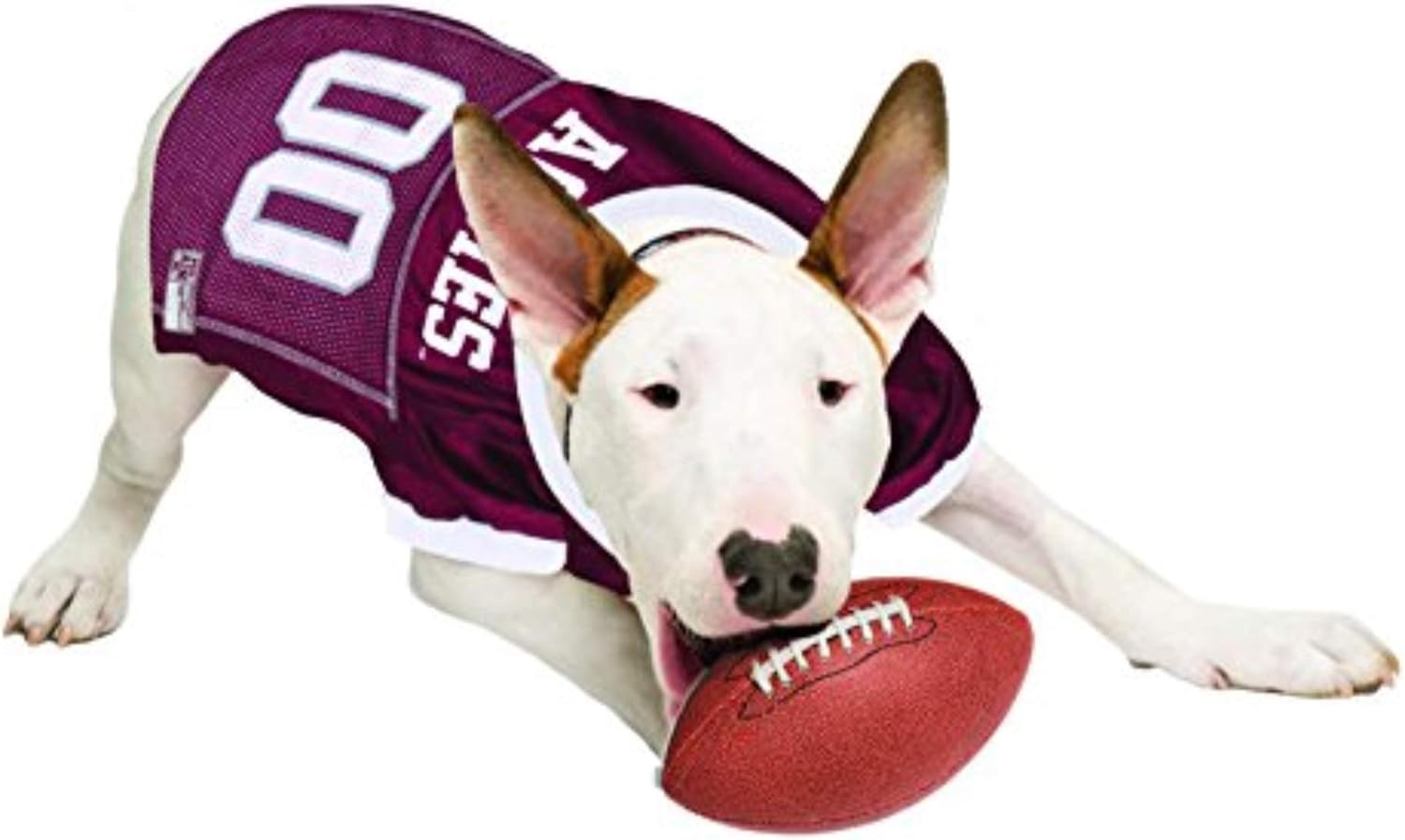 Pets First NCAA College Texas A&M Aggies Mesh Jersey for DOGS & CATS, Medium. Licensed Dog Jersey with your Favorite Football/Basketball College Team