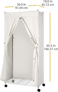 Whitmor Canvas COVER ONLY for Garment Rack