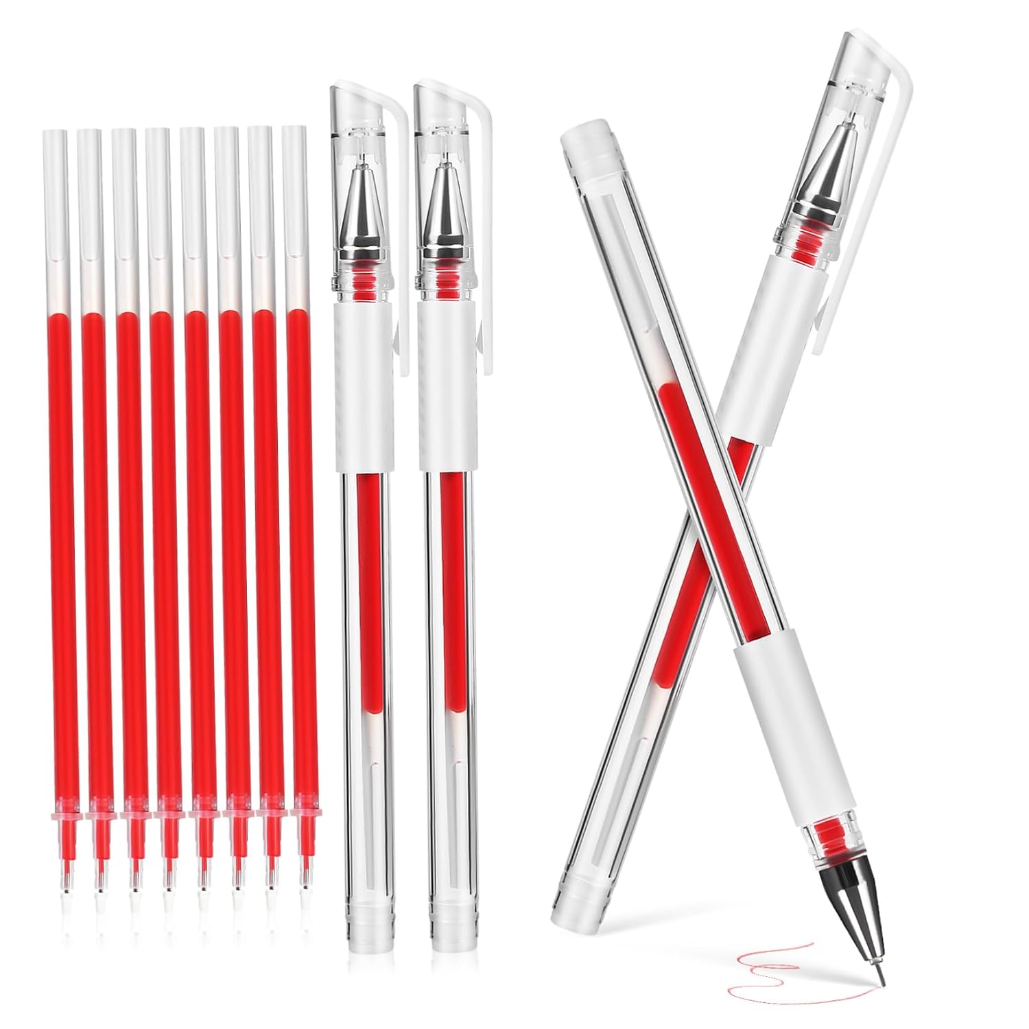 BESTYASH 4pcs Skin Marking Pen Precision Brow Mapping Pens for Detailed Designs Smooth Application with Replacement Refills for Eyebrow and Skin Positioning